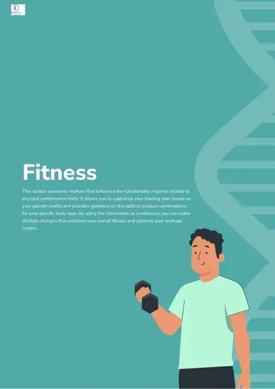 Dynova Fitness Raporu — örnek sayfa 1